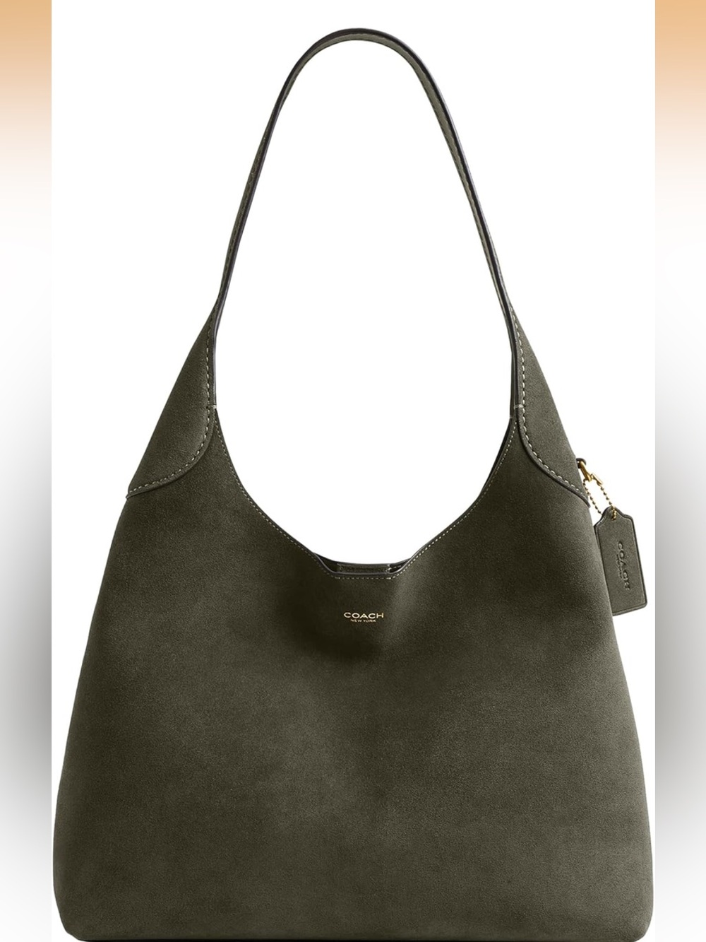 Brooklyn 34 olive suede